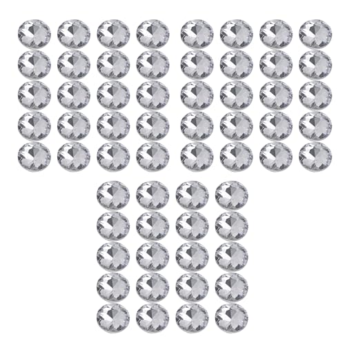 RDEXP Crystal Charm Knöpfe für Polstermöbel, Sofa, Kopfteil, 2 cm Durchmesser, 60 Stück von RDEXP