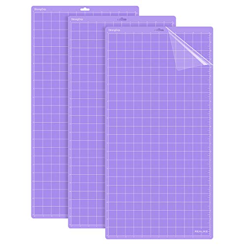 REALIKE StrongGrip Schneidematte für Silhouette Cameo 3/2/1,12x24 Zoll 3er-Pack Klebstoff klebrig Schneidematte 3er-Pack Schneidematten Ersatzmatten Zubehörset Vinyl Craft Sewing REALIKE StrongGrip Schneidematte für Silhouette Cameo 3/2/1,12x24 Zoll 3er-Pack Klebstoff klebrig Schneidematte 3er-Pack Schneidematten Ersatzmatten Zubehörset Vinyl Craft Sewing von REALIKE