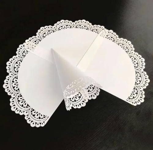 10/20 Stück weiße lasergeschnittene hohle Schmetterlings-Konfetti-Kegel-Blumenröhre DIY-Handwerk für Papierblütenblätter, Süßigkeiten platziert, Hochzeitszubehör, 2–20 Stück von REDAEL