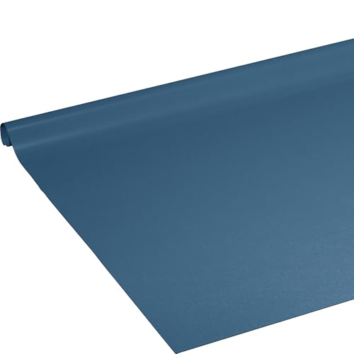 REDBEST Meterware New Orleans abwaschbar blau Größe 155 cm breit von REDBEST