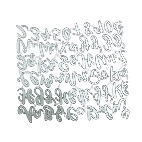 Metall-Stanzform mit englischen Buchstaben, geprägt, Karbonstahl von REITINGE