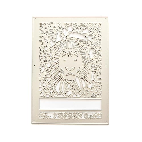 Metall-Stanzformen mit Löwenmotiv, für Scrapbooking, Karten, Fotoalben, Dekoration von REITINGE