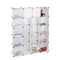 relaxdays Kleiderschrank, 10021971_50 transparent 145,0 x 36,5 x 180,0 cm von RELAXDAYS