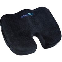 relaxdays Sitzkissen Orthopädisch schwarz von RELAXDAYS