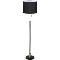 relaxdays Stehlampe schwarz, gold von RELAXDAYS