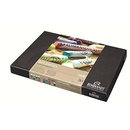 Rembrandt Weiche Pastellkreiden Set mit 30 Kreiden Pastell Box Selection von Rembrandt