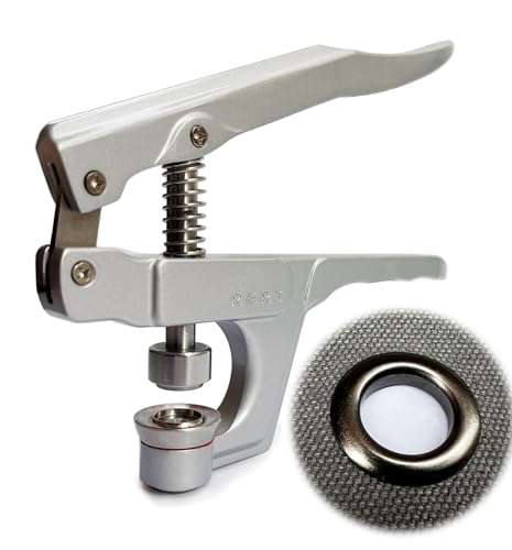 RERI Ösenzange Ösen-Set mit Werkzeug 100set Schwarz Φ14mm Ösen-Set mit Ösen-Einstellwerkzeug für Schnürsenkel, Kleidung, Rucksack, Schuhleder RERI Ösenzange Ösen-Set mit Werkzeug 100set Schwarz Φ14mm Ösen-Set mit Ösen-Einstellwerkzeug für Schnürsenkel, Kleidung, Rucksack, Schuhleder von RERI