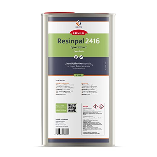 7,5 kg Epoxidharz Klar - glasklares Epoxidharz zum Beschichten - Resinpal 2416 von RESINPAL