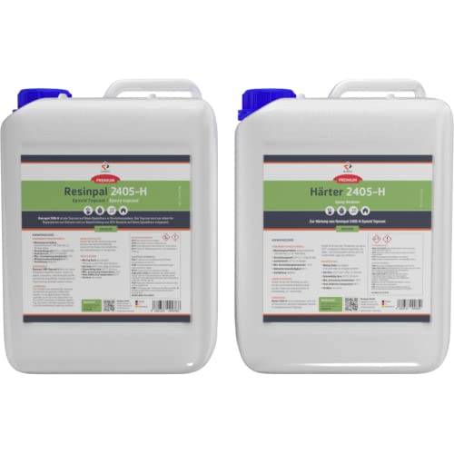 Epoxid Topcoat Resinpal 2405-H | 15 kg Epoxy-Topcoat-Set | Glaskar und geruchsarm | Zum Versiegeln und Beschichten | Für Bootsreparatur und als Holzschutz |UV-Resistent | Auf Basis Epoxidharz | Epoxid Topcoat Resinpal 2405-H | 15 kg Epoxy-Topcoat-Set | Glaskar und geruchsarm | Zum Versiegeln und Beschichten | Für Bootsreparatur und als Holzschutz |UV-Resistent | Auf Basis Epoxidharz | von RESINPAL