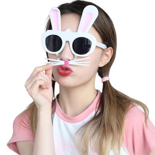 RETUOLWAG Brille Ostern Party Kostüm Pretend Eyewear Party Fun Punk Foto Requisiten Coole Party Brille Nachtclub von RETUOLWAG