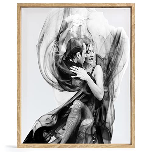 Bilderrahmen Leerrahmen für Leinwand Bilder auf Keilrahmen | Format 30x70 cm in Sonoma Holz Optik von RG24