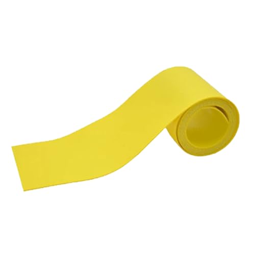 PVC-Reparaturflicken, verdickt, wasserdicht, einfach zu verwenden für aufblasbare Fischerboote, Wasserspielzeug (Yellow) von RGBGW