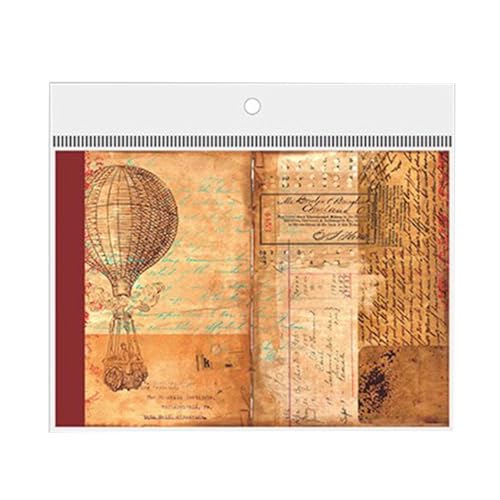 RGBGW 40 Blatt Scrapbook-Papiere, Vintage-Scrapbooking-Papierbögen, dekoratives Bastelpapier, erfüllen die Bedürfnisse der Personalisierung, für DIY-Bastelarbeiten, Fotoalben, von RGBGW