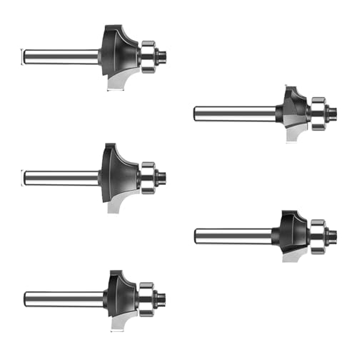 RGYBAO 1/4-Zoll- oder 6-mm-Rundbohrer, praktisches Holzbearbeitungswerkzeug mit harter Legierungsspitze zum Bilden von glatten Kanten RGYBAO 1/4-Zoll- oder 6-mm-Rundbohrer, praktisches Holzbearbeitungswerkzeug mit harter Legierungsspitze zum Bilden von glatten Kanten von RGYBAO