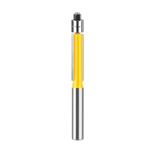 RGYBAO Professioneller 45# Stahlfräser mit Doppellager für Genauigkeit und Stabilität der Holzbearbeitung, 8 mm Schaft RGYBAO Professioneller 45# Stahlfräser mit Doppellager für Genauigkeit und Stabilität der Holzbearbeitung, 8 mm Schaft von RGYBAO