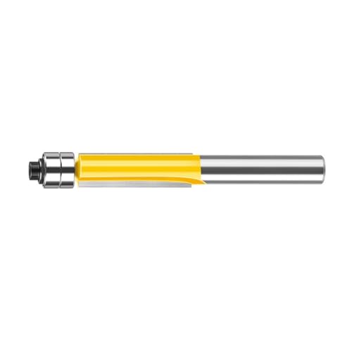 RGYBAO Professioneller 45# Stahlfräser mit Doppellager für Genauigkeit und Stabilität der Holzbearbeitung, 8 mm Schaft RGYBAO Professioneller 45# Stahlfräser mit Doppellager für Genauigkeit und Stabilität der Holzbearbeitung, 8 mm Schaft von RGYBAO