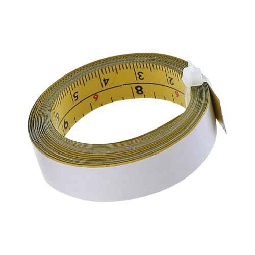 RGYBAO Selbstklebendes Maßband aus Stahl, zum Abziehen und Aufkleben, Standard/metrisches Maßband-Lineal für Werkbänke, Zeichentische RGYBAO Selbstklebendes Maßband aus Stahl, zum Abziehen und Aufkleben, Standard/metrisches Maßband-Lineal für Werkbänke, Zeichentische von RGYBAO
