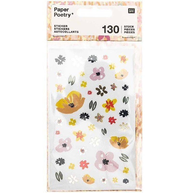 Sticker, Crafted Nature, Blumen, Rosa Fsc Mix von RICO-Design tap