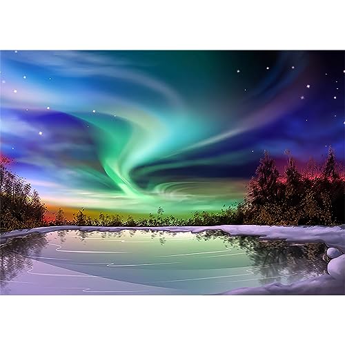 RICUVED Diamond Painting Landschaft Set,5D Diamant Painting Bilder Erwachsene Landschaft Diamond Painting Kinder, Full Drill Diamond Art Diamant Malerei Bilder Diamond Painting für Home Dekor 30x40cm von RICUVED