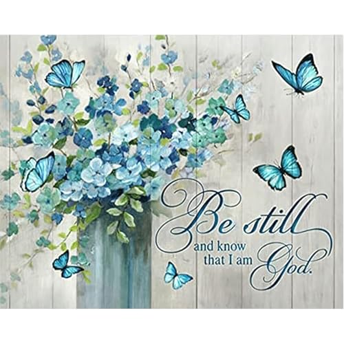 RICUVED Inspiration Diamond Painting,5D Diamant Painting Bilder Erwachsene Blume Diamond Painting Kinder, Full Drill Diamond Art Diamant Malerei Bilder für Home Dekor 30x40cm von RICUVED