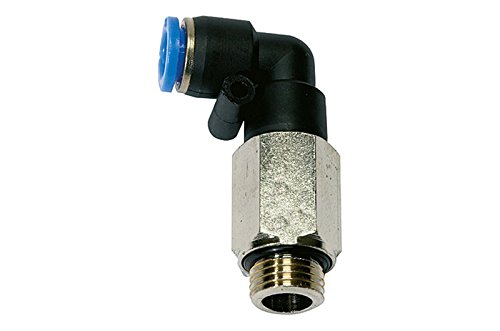 RIEGLER 109298-127.005-4 L-Steckverschraubung »Blaue Serie« lang, drehbar, M5 außen, Ø 4mm, 1Stk von Riegler