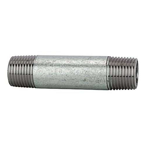 RIEGLER 113249-SFR 23-11440 Rohrdoppelnippel 23, AG/AG, R 1 1/4, Länge 40,0 mm, 1Stk von Riegler