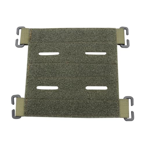 Molle Tactical Vest Base Patch, Molle-Zubehörausrüstung für Outdoor-Ausrüstung (Grün) von RIVDEE