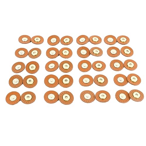 20 Sets Magnetische Druckknöpfe, 14 Mm, Zum Verschließen von Taschen, Ideal Zum Nähen, Basteln, Geldbörsen, Taschen, Kleidung, kein Werkzeug Erforderlich, Automatische von RIZGHWOY