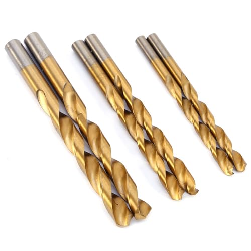 -Bohrer -Bit Set HSS Ticoated Holzbearbeitungsbohrbit Set für Metallbohrungen mit Ausgezeichnetem Chipentferner 1,510 Mm Kit -Bohrer -Bit Set HSS Ticoated Holzbearbeitungsbohrbit Set für Metallbohrungen mit Ausgezeichnetem Chipentferner 1,510 Mm Kit von RIZGHWOY
