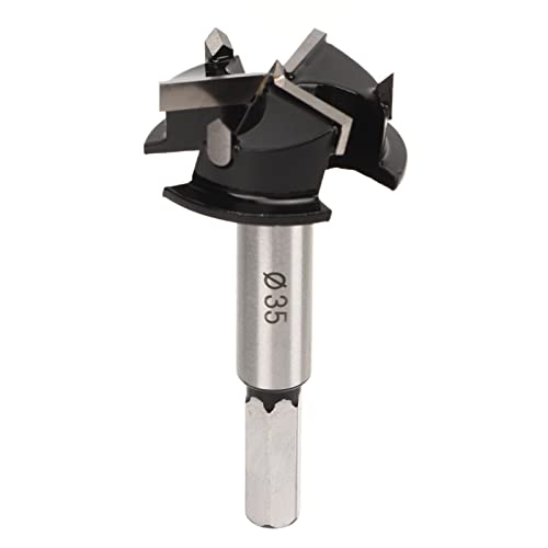 Forstner Drill Bit 35mm 3 Schaufel/Flügellegierung Stahllochöffner mit Limit für Holzbearbeitung und Kunststoffprodukte Forstner Drill Bit 35mm 3 Schaufel/Flügellegierung Stahllochöffner mit Limit für Holzbearbeitung und Kunststoffprodukte von RIZGHWOY