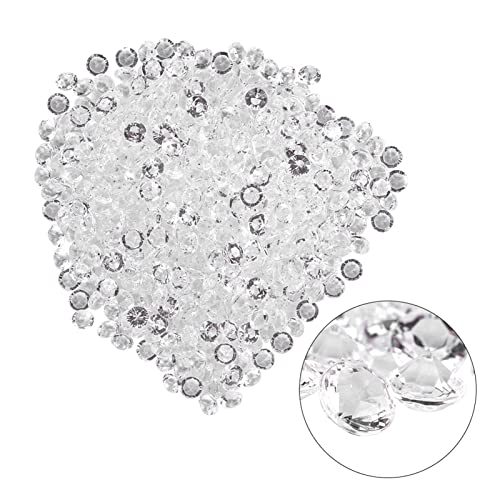 Glänzende Echte Diamant-Acrylperlen, DIY-Bastelarbeiten für Hochzeitsfeiern, 8 Mm mit 2000 Stück à 6 Mm (8mm (1000 Stück)) von RIZGHWOY