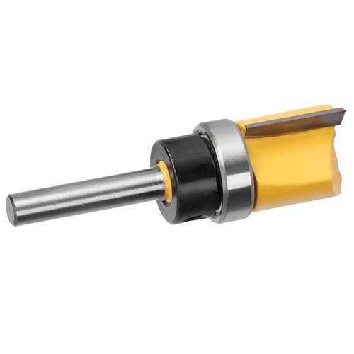 Holzbearbeitungsschneider Hochwertiger Kohlenstoffstahl -Flush -Trim Router Bit für Holzschlitz und Trimmen, 1/4 Zoll Holzbearbeitungsschneider Hochwertiger Kohlenstoffstahl -Flush -Trim Router Bit für Holzschlitz und Trimmen, 1/4 Zoll von RIZGHWOY