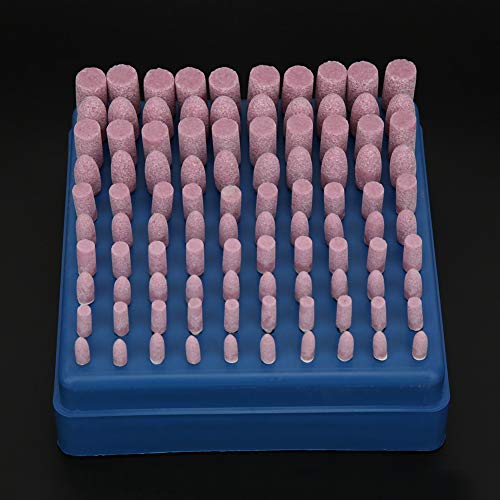 Lange Anhaltende Pink Funsed Alumina Pa Schleifkopf Set - 100 PCS Polishing Set 80 Grit 3mm Shank Lange Anhaltende Pink Funsed Alumina Pa Schleifkopf Set - 100 PCS Polishing Set 80 Grit 3mm Shank von RIZGHWOY