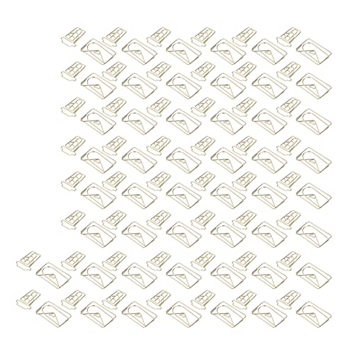 Lesezeichen-Clips, 100 Stück, Mini-Büroklammern für Hochzeit, Büro, Schule, Zuhause, Organisation von Dokumentendateien, Kaffeetassen-Umschlagform von RIZGHWOY