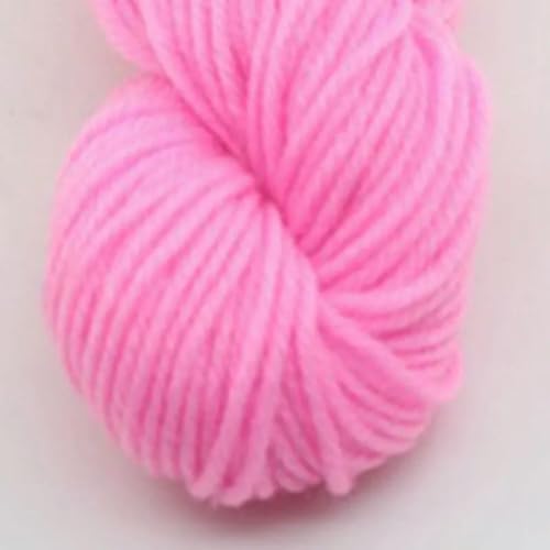 RJDJTTBD 100 g DIY handgefertigtes Acrylgarn, mitteldicke Wolle, Häkelgarn, weiches Baby-Schal-Stricken, buntes Bastelgarn für handgewebte Pullover von RJDJTTBD