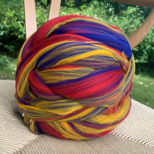 RJDJTTBD 1000 g DIY grobes Wollgarn Handstrickdecke Armstrickdecke Nachahmung Wolle Super grobes Garn Wolldecke Linie grob von RJDJTTBD