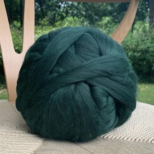 RJDJTTBD 1000 g DIY grobes Wollgarn Handstrickdecke Armstrickdecke Nachahmung Wolle Super grobes Garn Wolldecke Linie grob von RJDJTTBD