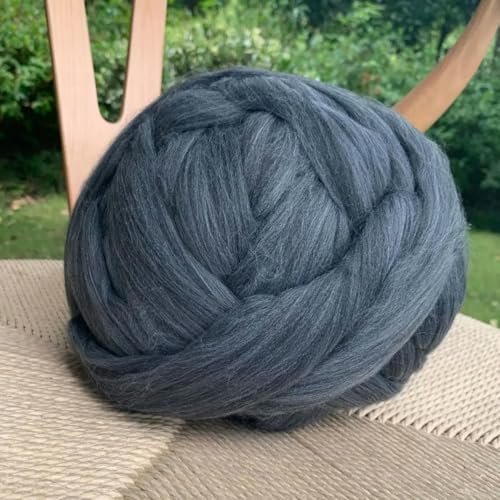 RJDJTTBD 1000 g DIY grobes Wollgarn Handstrickdecke Armstrickdecke Nachahmung Wolle Super grobes Garn Wolldecke Linie grob von RJDJTTBD