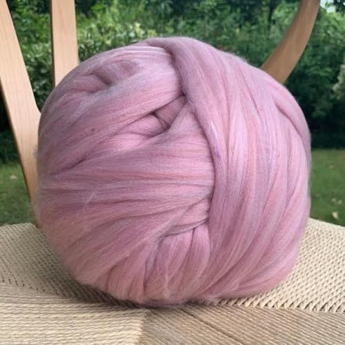 RJDJTTBD 1000 g DIY grobes Wollgarn Handstrickdecke Armstrickdecke Nachahmung Wolle Super grobes Garn Wolldecke Linie grob von RJDJTTBD