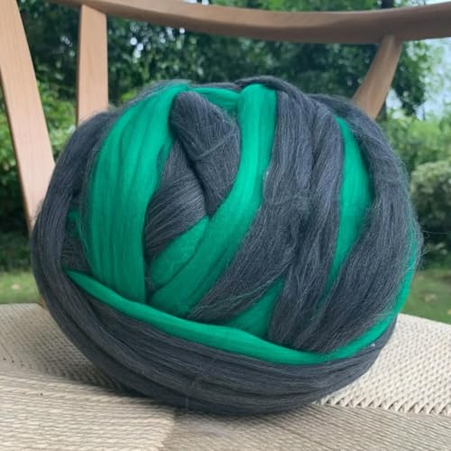 RJDJTTBD 1000 g DIY grobes Wollgarn Handstrickdecke Armstrickdecke Nachahmung Wolle Super grobes Garn Wolldecke Linie grob von RJDJTTBD