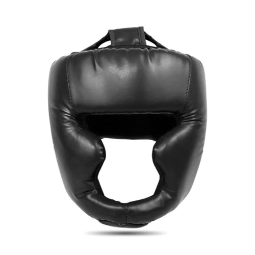 RJSQAQE Kopfschutz für Kickboxen, Sicherheitskopfschutz für MMA-Training, Sparring, geschlossener Boxhelm, Boxkopfschutz, Kopfschutz für Erwachsene und Kinder von RJSQAQE