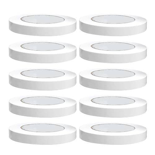 Doppelseitiges selbstklebendes Klebeband, 10 mm x 39,11 m, 12,0 mm x 39,11,3 m, 30 mm x 39,11,3 m, für Scrapbooking-Alben, 10 Stück von RKJRTK