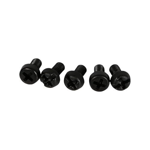 100 Stücke M3 Nylon Rundkopf Kreuzschrauben Set Möbelbeschläge Hardware Metrisches Gewinde Flachkopf Holzschraube Holzbearbeitung Einsatzbolzen(M3x5) von RKODRSMG