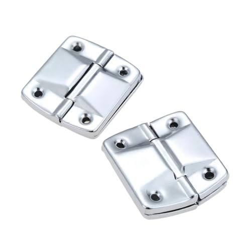 Kugellager, gummigedichtete Rillenkugellager 2 Stücke Koffer Werkzeugkasten Metall Stützscharniere Tür Fenster Schrank Gepäckbox Unterstützung Positionierung Scharnier Möbel Hardware 51 * 47mm von RLLHGH