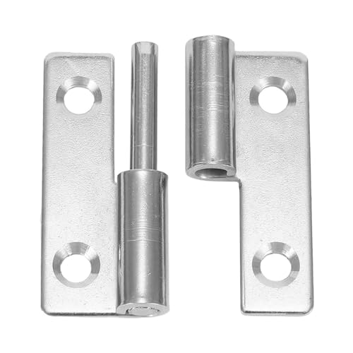 Kugellager, gummigedichtete Rillenkugellager Abnehmbares Scharnier Gleitgelenk Edelstahl Lift-up Flag Scharnier for Aluminium Türen Schrank Schrank Bad Möbel Hardware(40x30x1.5 Left) von RLLHGH