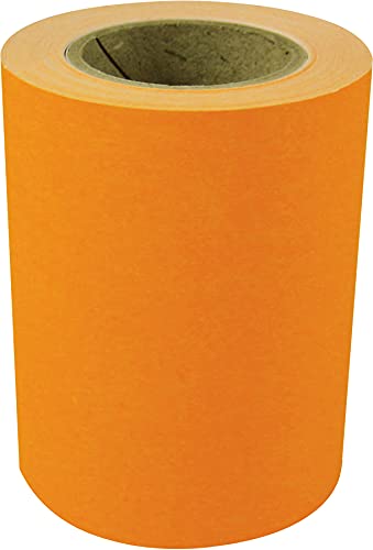 RNKVERLAG CT1939 - Haftnotiz Rolle Nachfüllrolle, 60 mm x 10 m, neonorange, 1 Stück von RNKVERLAG