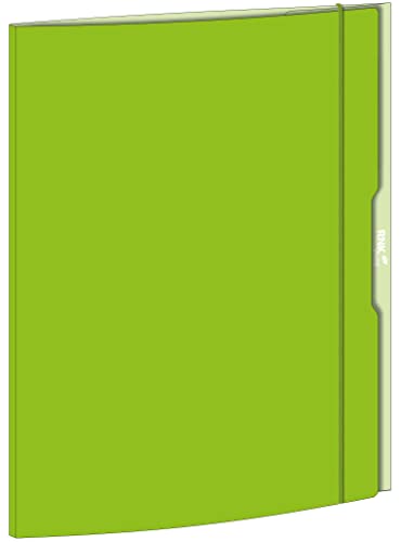 RNKVERLAG 45337 - Sammelmappe grün, 310 x 440 mm, DIN A3, mit Gummizugverschluss, 1 Stück von RNKVERLAG