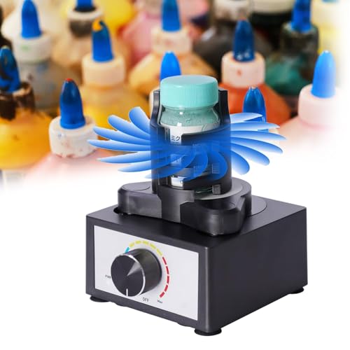 RNQZ DIY-Modell-Farbschüttler, freihändiger Mini-Vortex-Mixer, Farbrührer mit 3 Geschwindigkeitseinstellungen, für Farbe, Nagellack, Laborfarben, Acryl von RNQZ