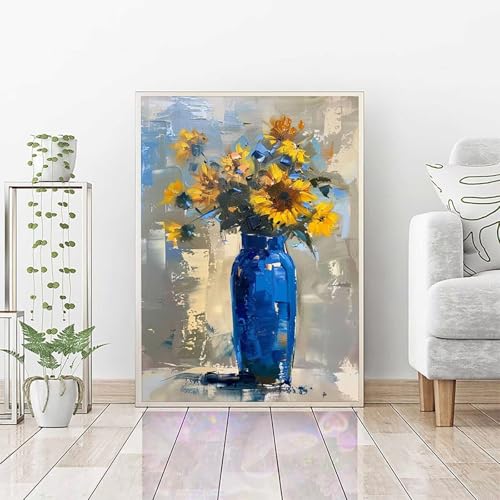 Diamond Painting Blumen, Daiments Painting Erwachsene Flasche Bastelset, Diamond Art Runder Vollbohrer Diamanten Kinder Malerei Stickerei Kreuzstich, Wohnzimmer Dekoration, Geschenk 80x110cm PJY8 3-7 Diamond Painting Blumen, Daiments Painting Erwachsene Flasche Bastelset, Diamond Art Runder Vollbohrer Diamanten Kinder Malerei Stickerei Kreuzstich, Wohnzimmer Dekoration, Geschenk 80x110cm PJY8 3-7 von RNXAOPEN