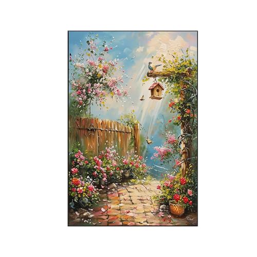 RNXAOPEN Anlage Malen Nach Zahlen Erwachsene, Malen Nach Zahlen Blume, DIY Paint by Numbers Set Pinseln und Acrylfarben für Anfänger Geeignet mit Zimmer Deko Asthetik, Geschenke 90 x 120 cm Y-I RNXAOPEN Anlage Malen Nach Zahlen Erwachsene, Malen Nach Zahlen Blume, DIY Paint by Numbers Set Pinseln und Acrylfarben für Anfänger Geeignet mit Zimmer Deko Asthetik, Geschenke 90 x 120 cm Y-I von RNXAOPEN